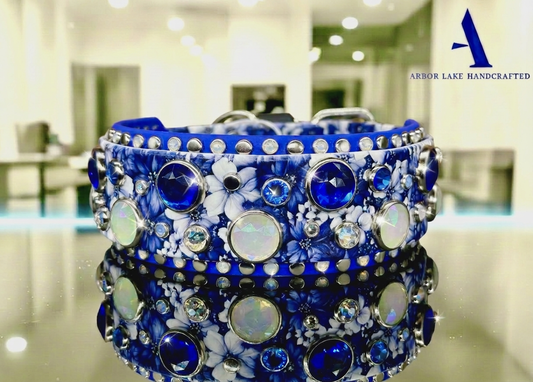Blue and White Flowers