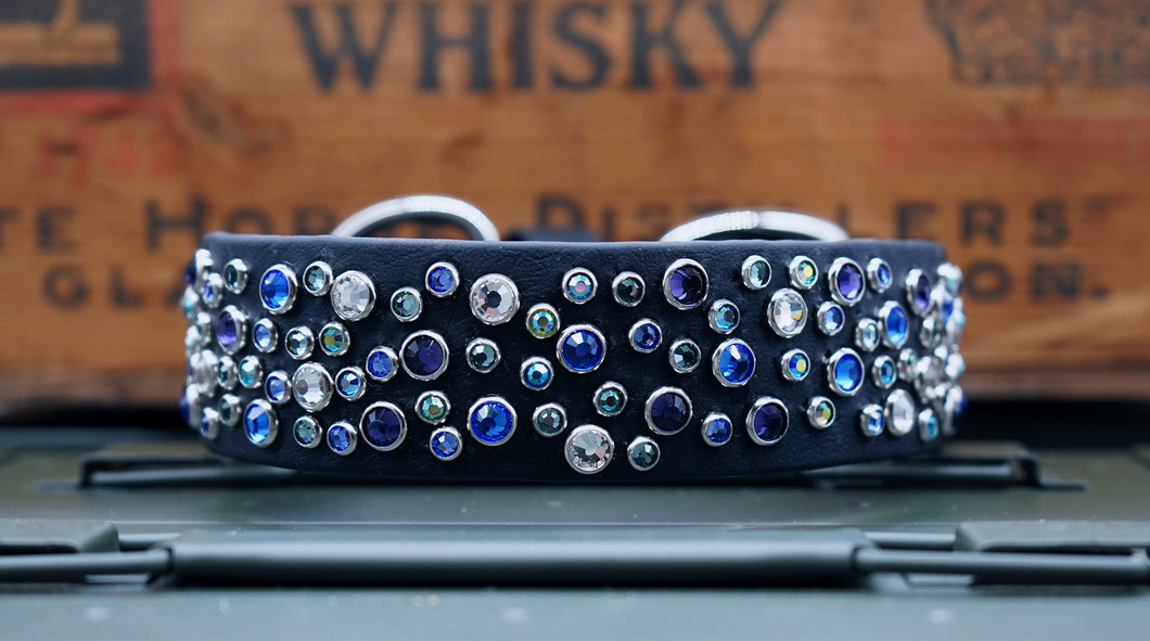 Custom Dog Collar - Biothane with Crystals (TB)