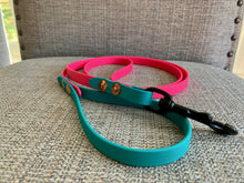 Load image into Gallery viewer, Four foot multi color biothane leash 
