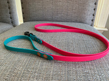 Load image into Gallery viewer, Four foot multi color biothane leash
